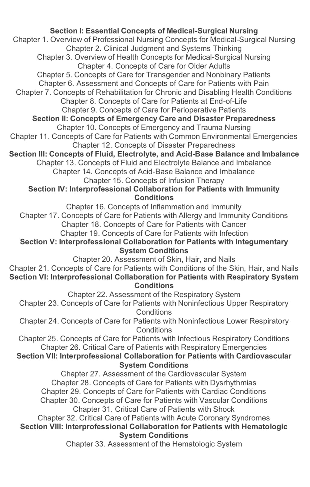 Test Bank for Medical-Surgical Nursing: Concepts for Clinical Judgment and Collaborative Care, 11th Edition by Ignatavicius